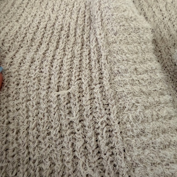 Express Cream Women's Cardigan Sweater - Picture 3 of 6